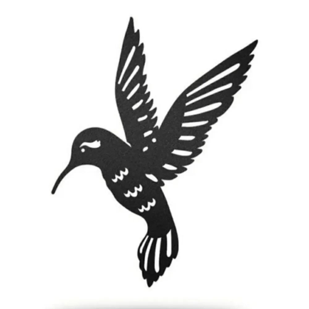 Metal Hummingbird Wall Decor - Picture 3 of 12
